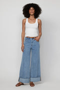 Parker High Rise Wide Leg Light Indigo