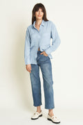 Addington Mid Rise Wide Leg Crop Vintage Worn