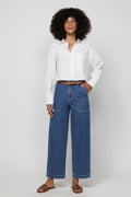 Sherman High Rise Relaxed Wide Leg Medium Worn
