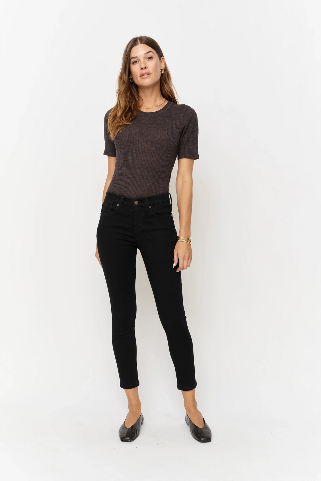 Cooper Redux Skinny Mid Rise Sculpt+ Jet Black