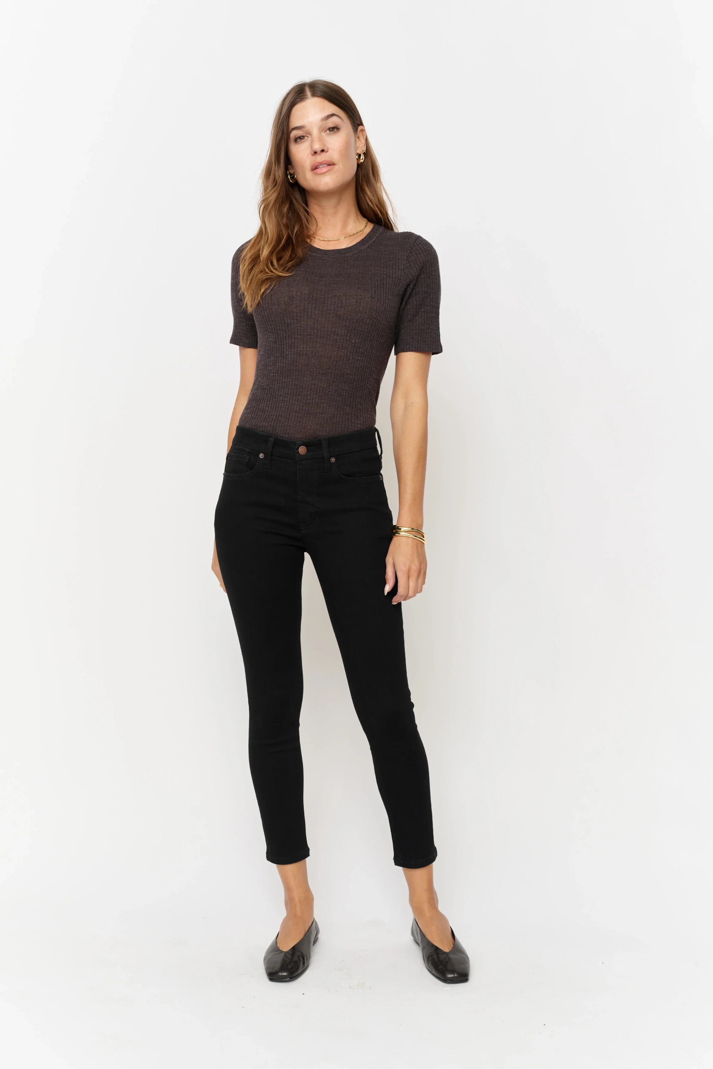 Cooper Redux Skinny Mid Rise Sculpt+ Jet Black