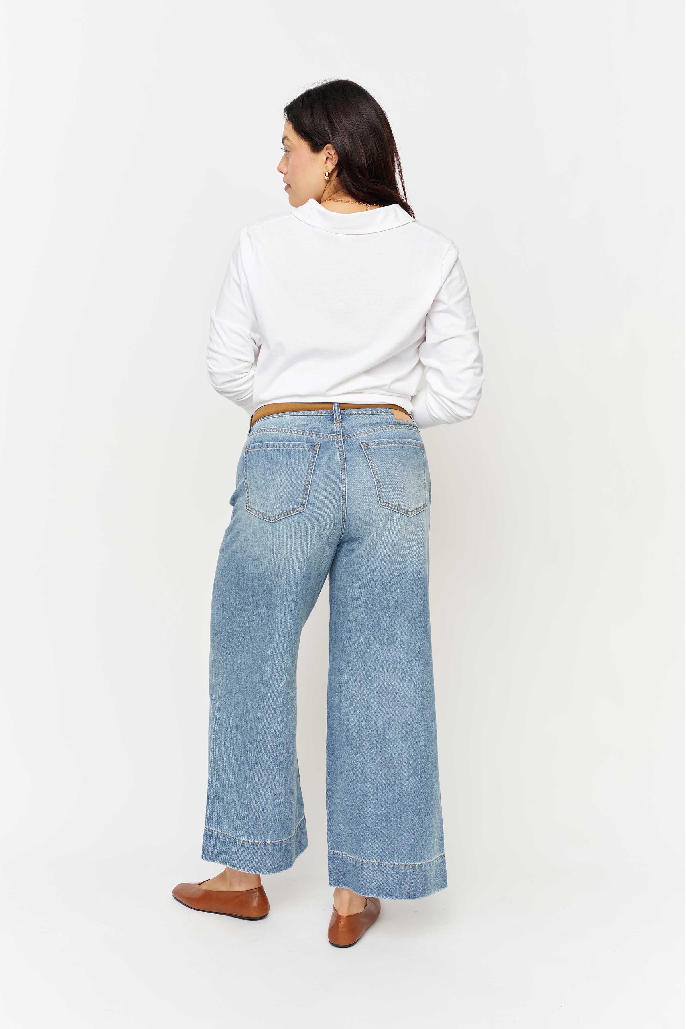 Dakota High Rise Wide Leg Classic Light Vintage
