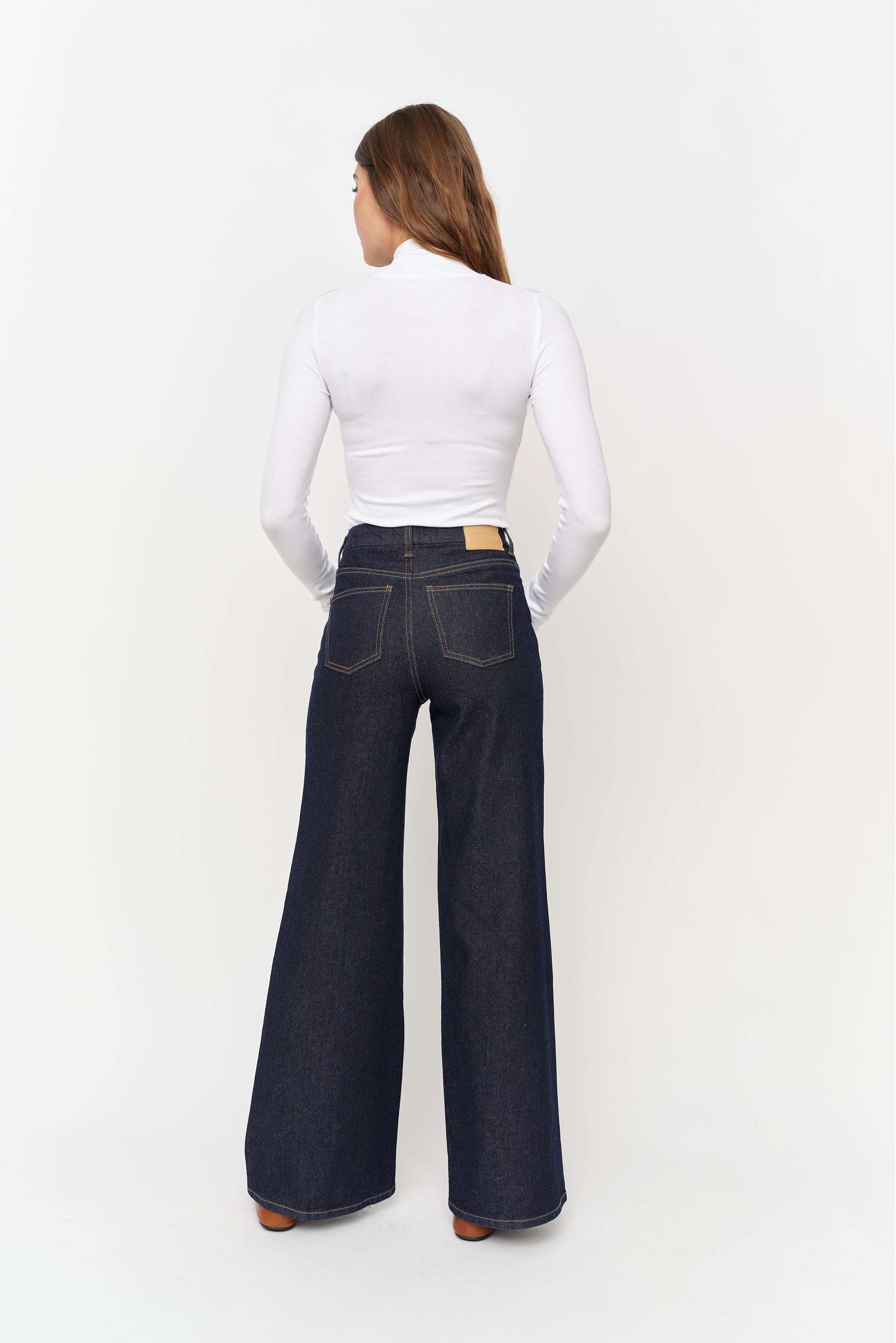 Andrews High Rise Extra Wide Leg Timbers