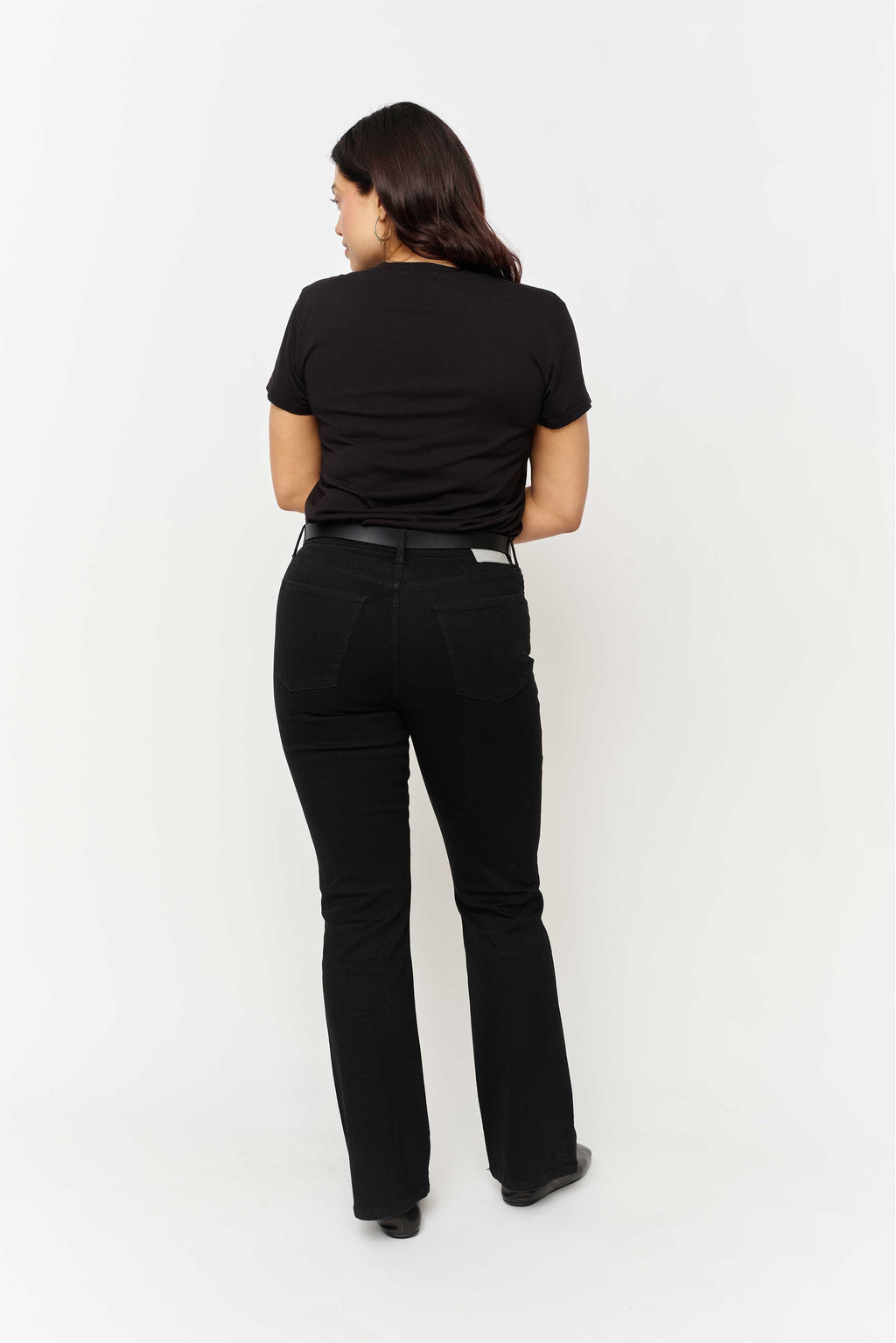 Stanley Boot Cut Mid Rise Sculpt+ Jet Black