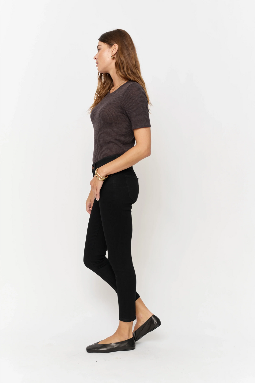 Cooper Redux Skinny Mid Rise Sculpt+ Jet Black