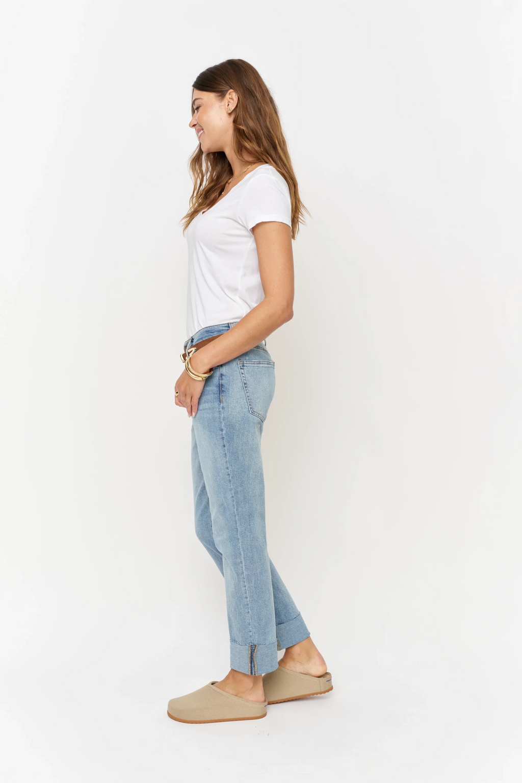 Crosby Mid Rise Relaxed Taper Classic Light Vintage
