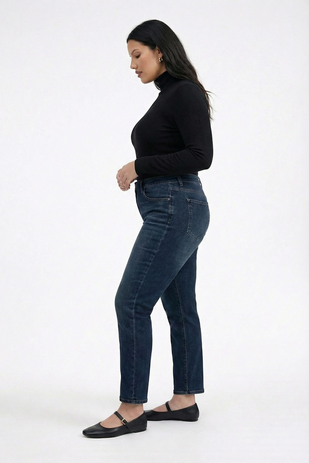 Cooper Redux Skinny Mid Rise Sculpt+ Plus Dark Aged Vintage