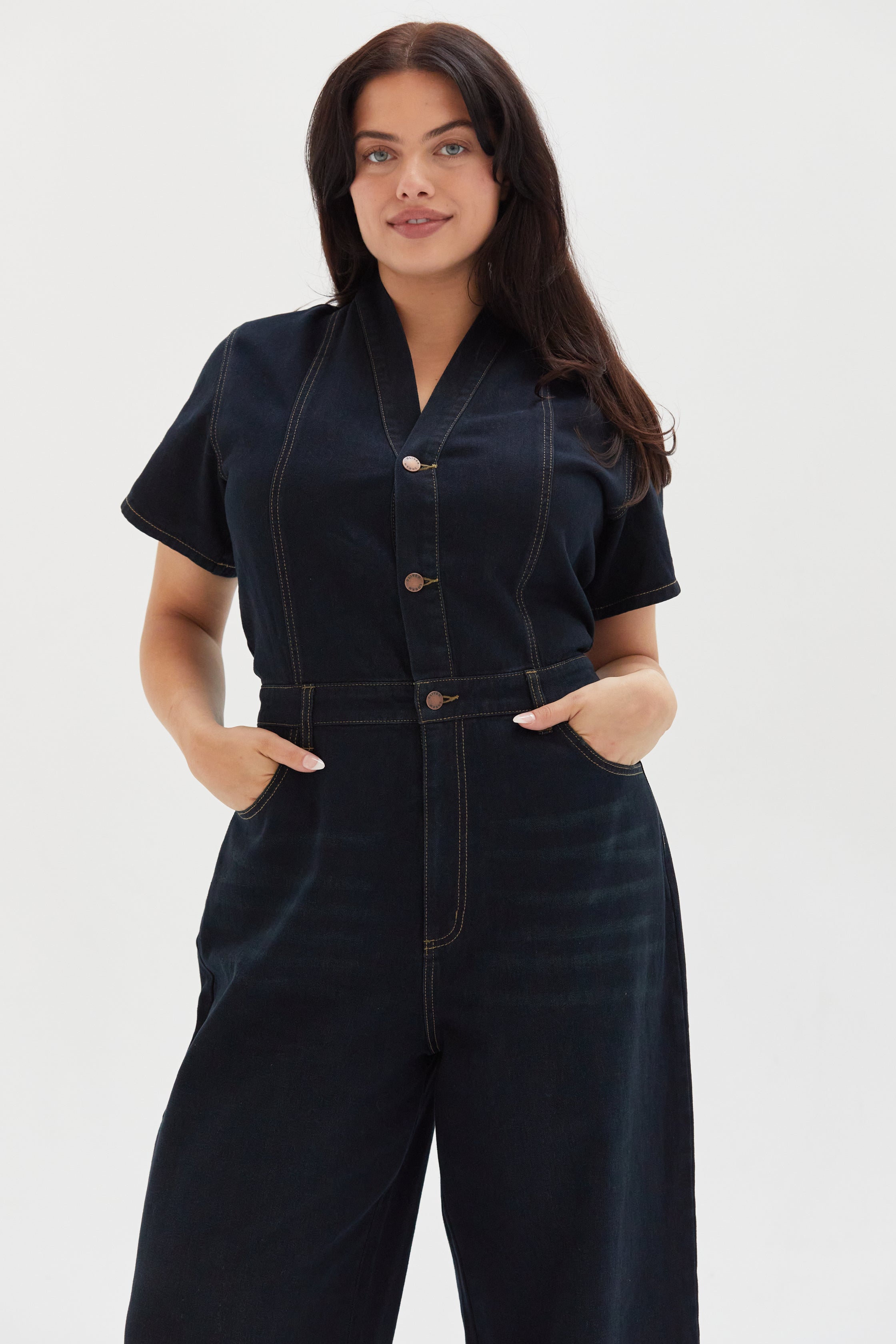Ashby Coverall Faded Black