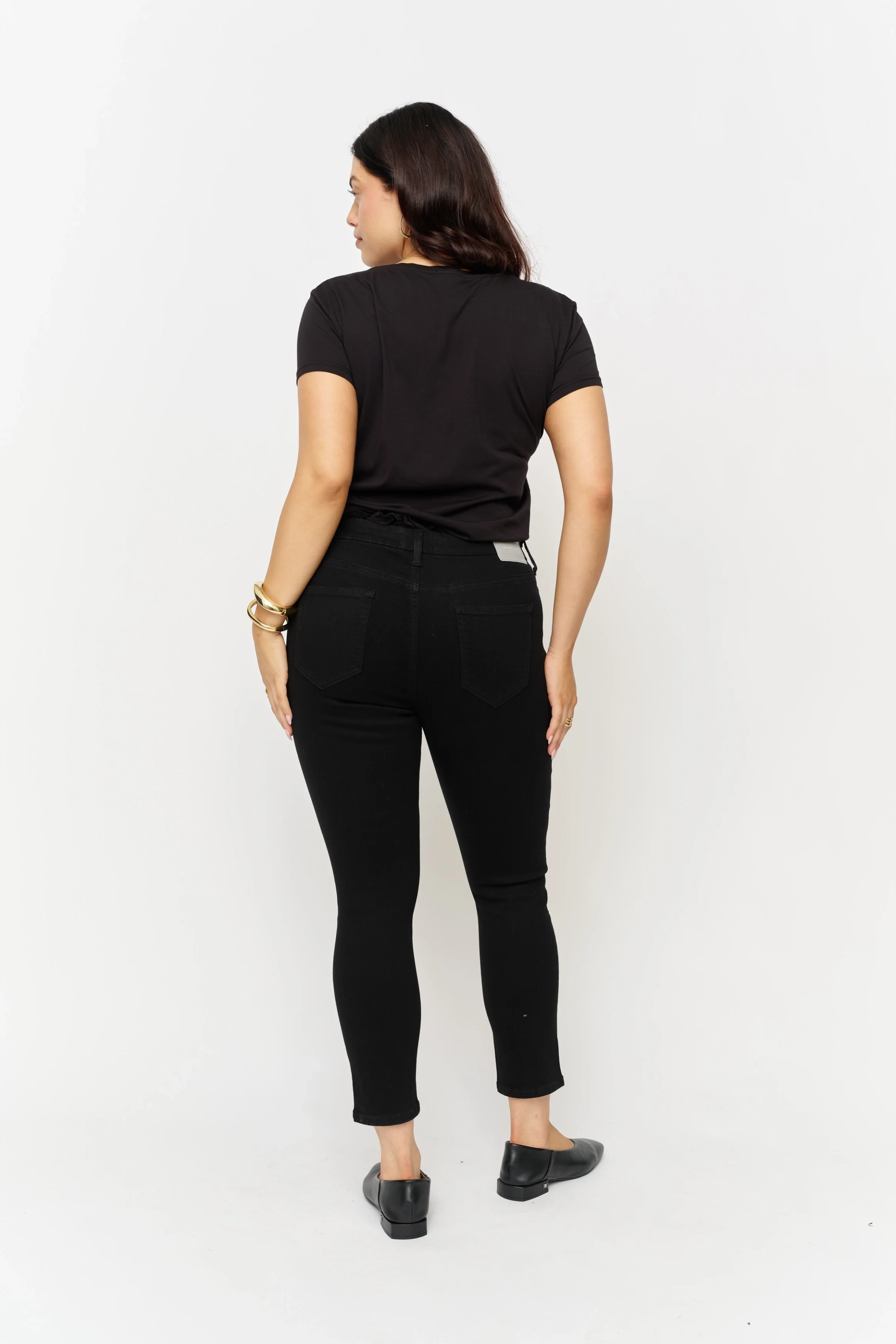 Cooper Redux Skinny Mid Rise Sculpt+ Jet Black