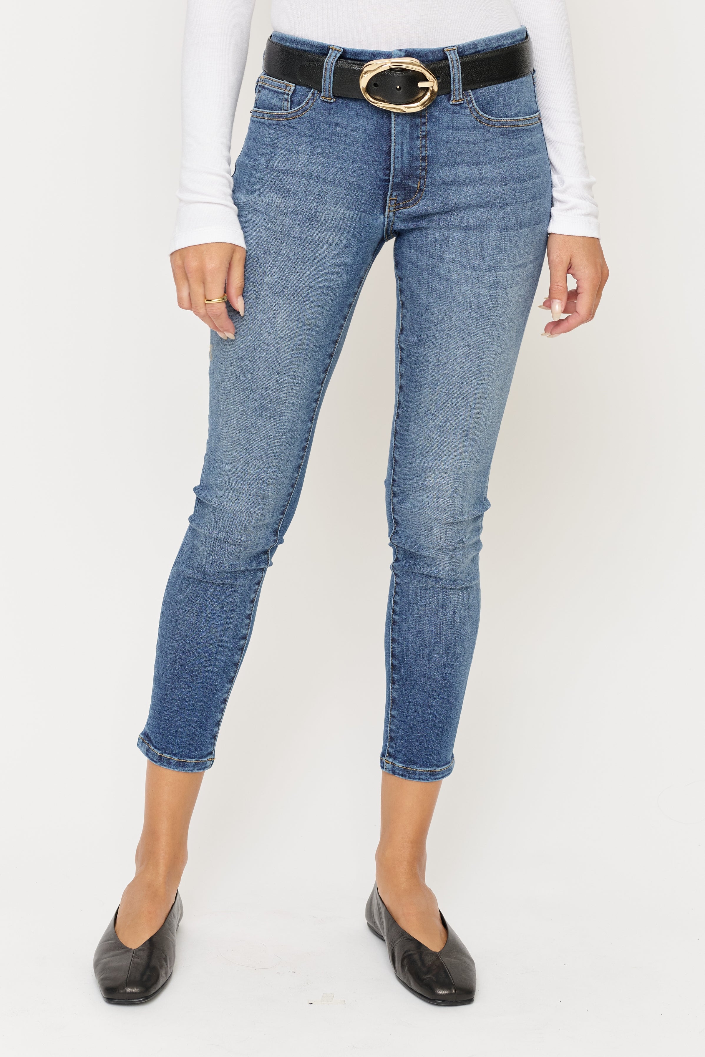 Cooper Redux Skinny Mid Rise Sculpt+ Light Indigo