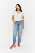 Chester Low Rise Slim Straight Classic Worn Indigo