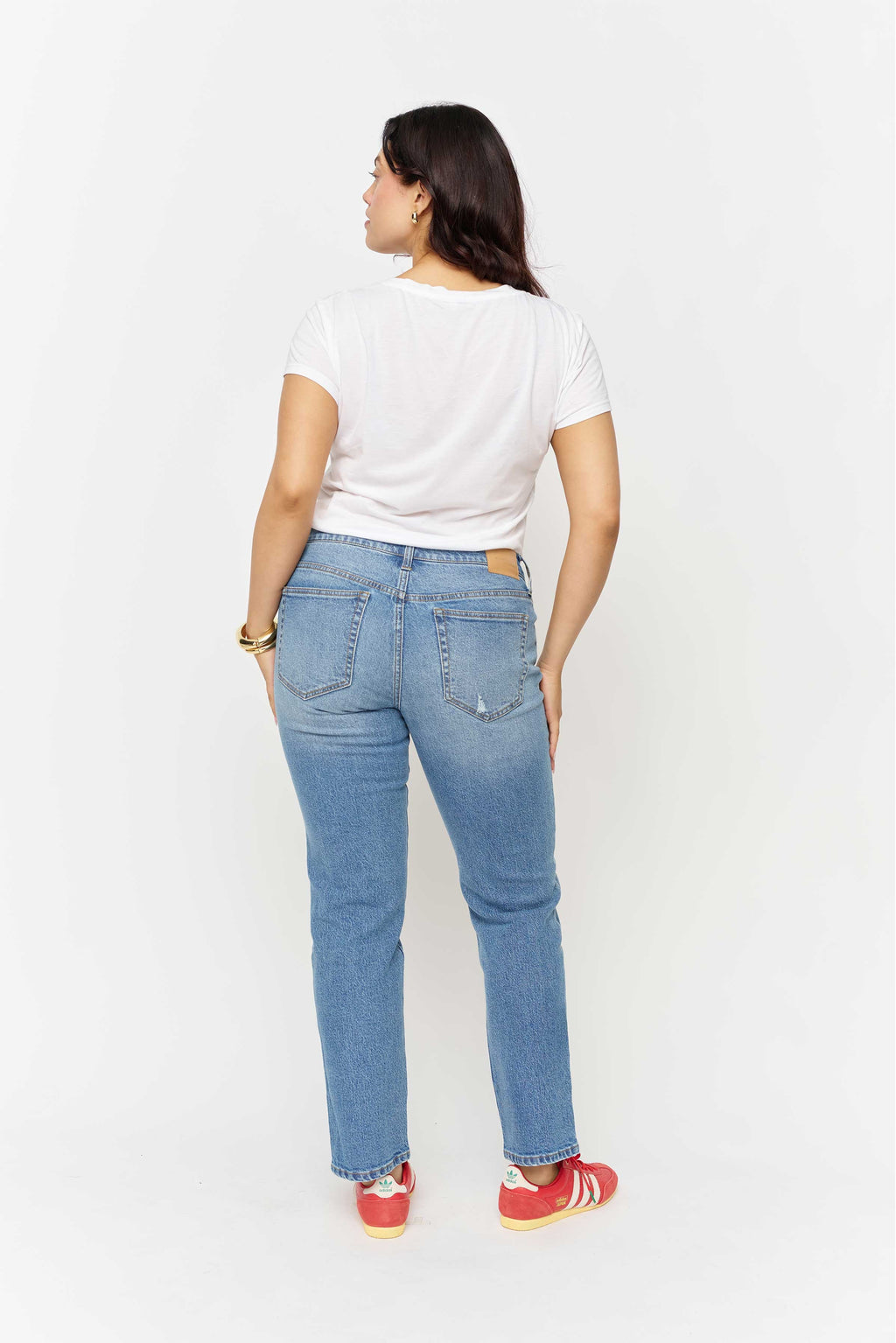 Chester Low Rise Slim Straight Classic Worn Indigo