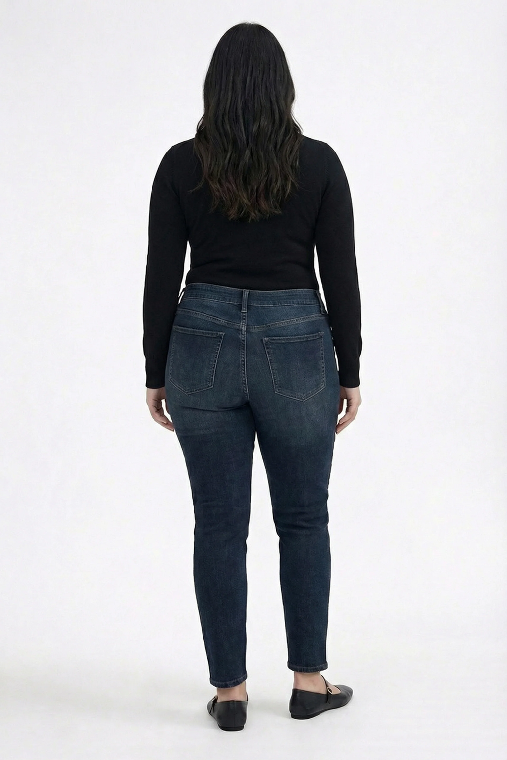 Cooper Redux Skinny Mid Rise Sculpt+ Plus Dark Aged Vintage