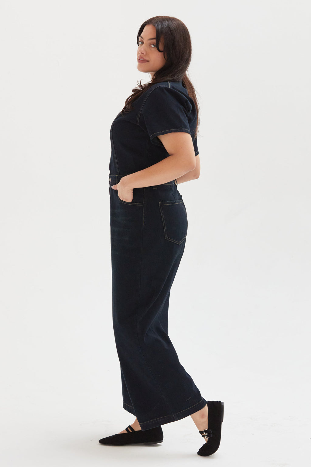 Ashby Coverall Faded Black