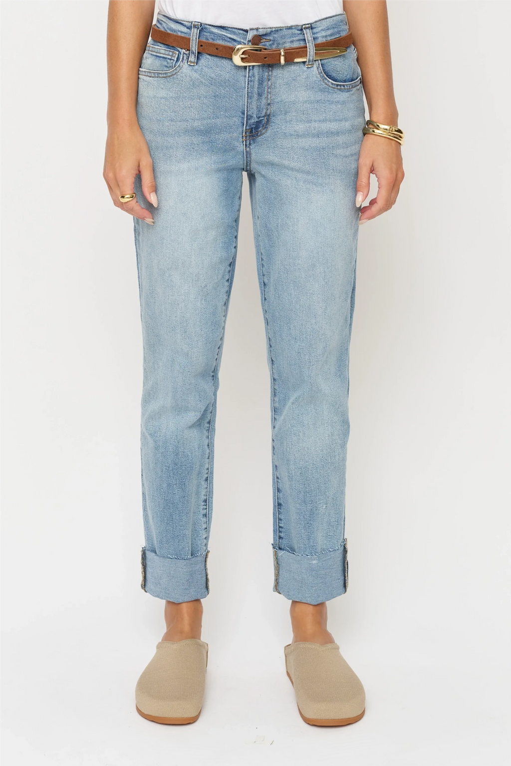 Crosby Mid Rise Relaxed Taper Classic Light Vintage