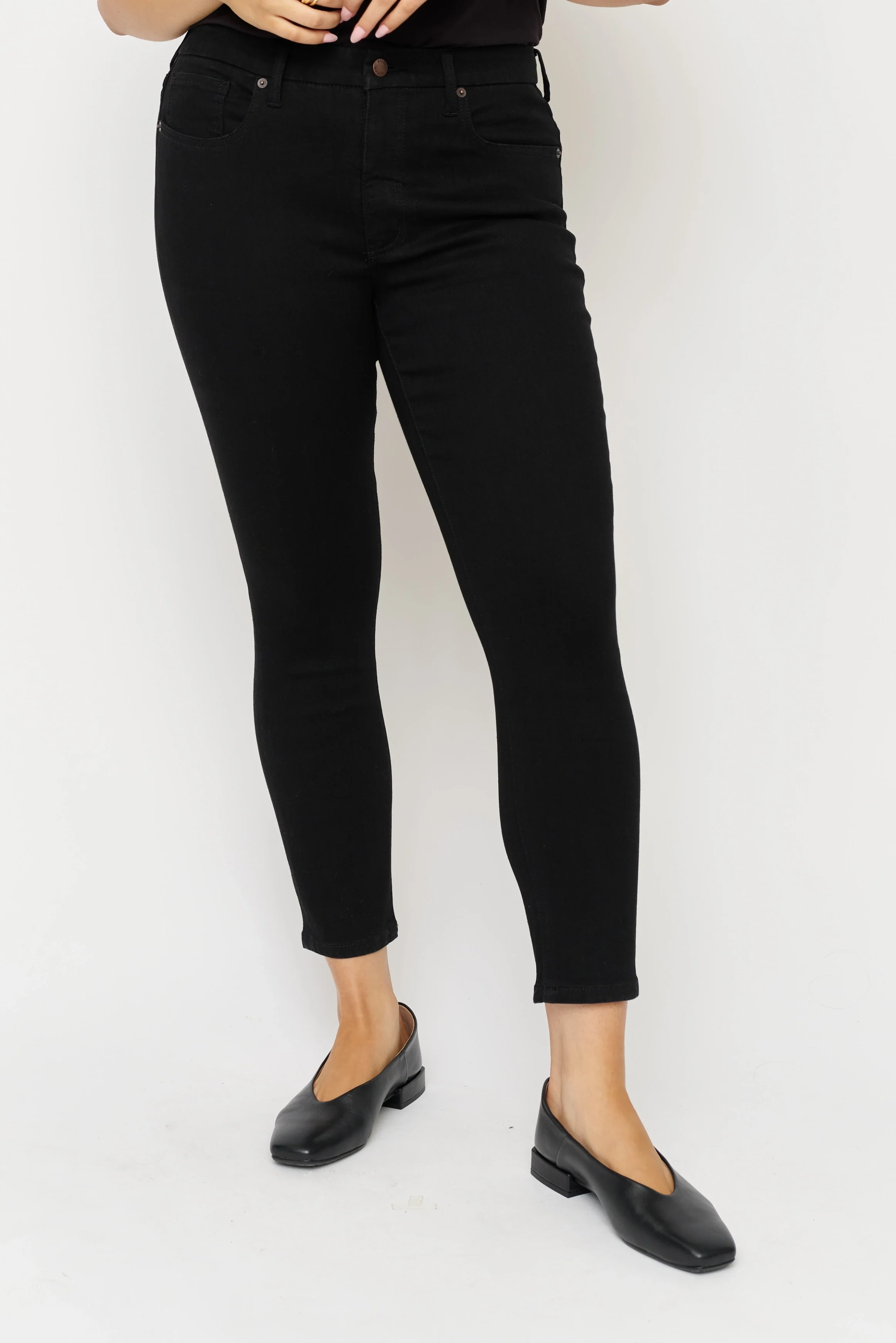 Cooper Redux Skinny Mid Rise Sculpt+ Jet Black