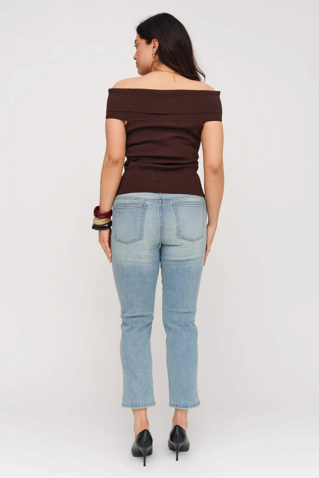 Preston Mid Rise Slim Straight Ankle Sculpt+ Light Worn Vintage