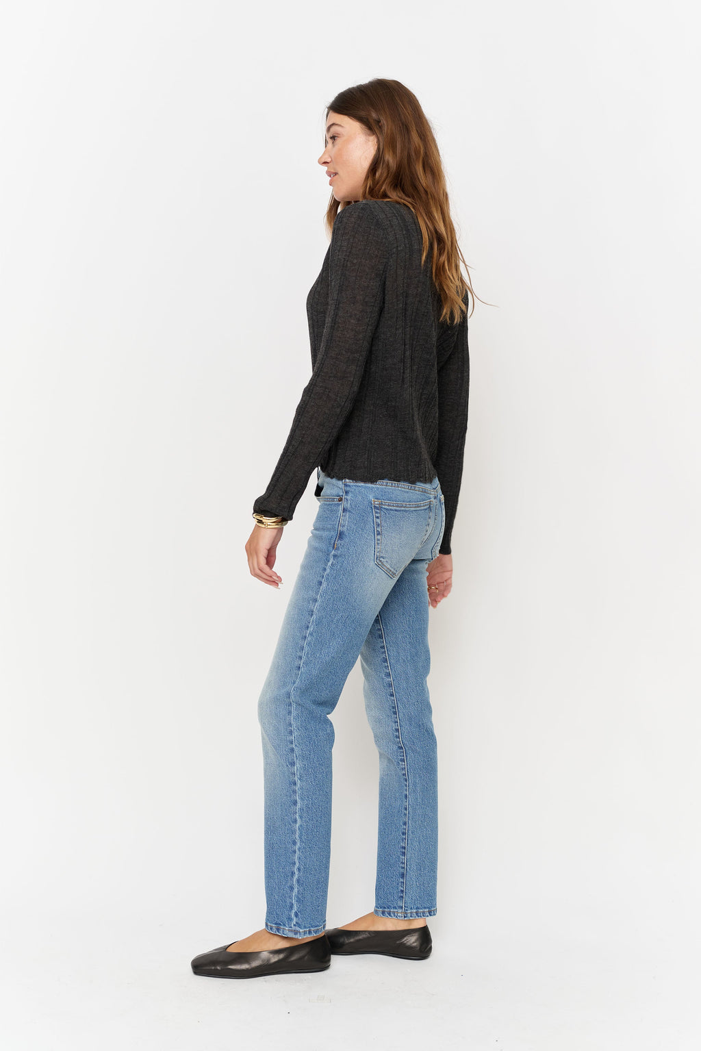Chester Low Rise Slim Straight Classic Worn Indigo