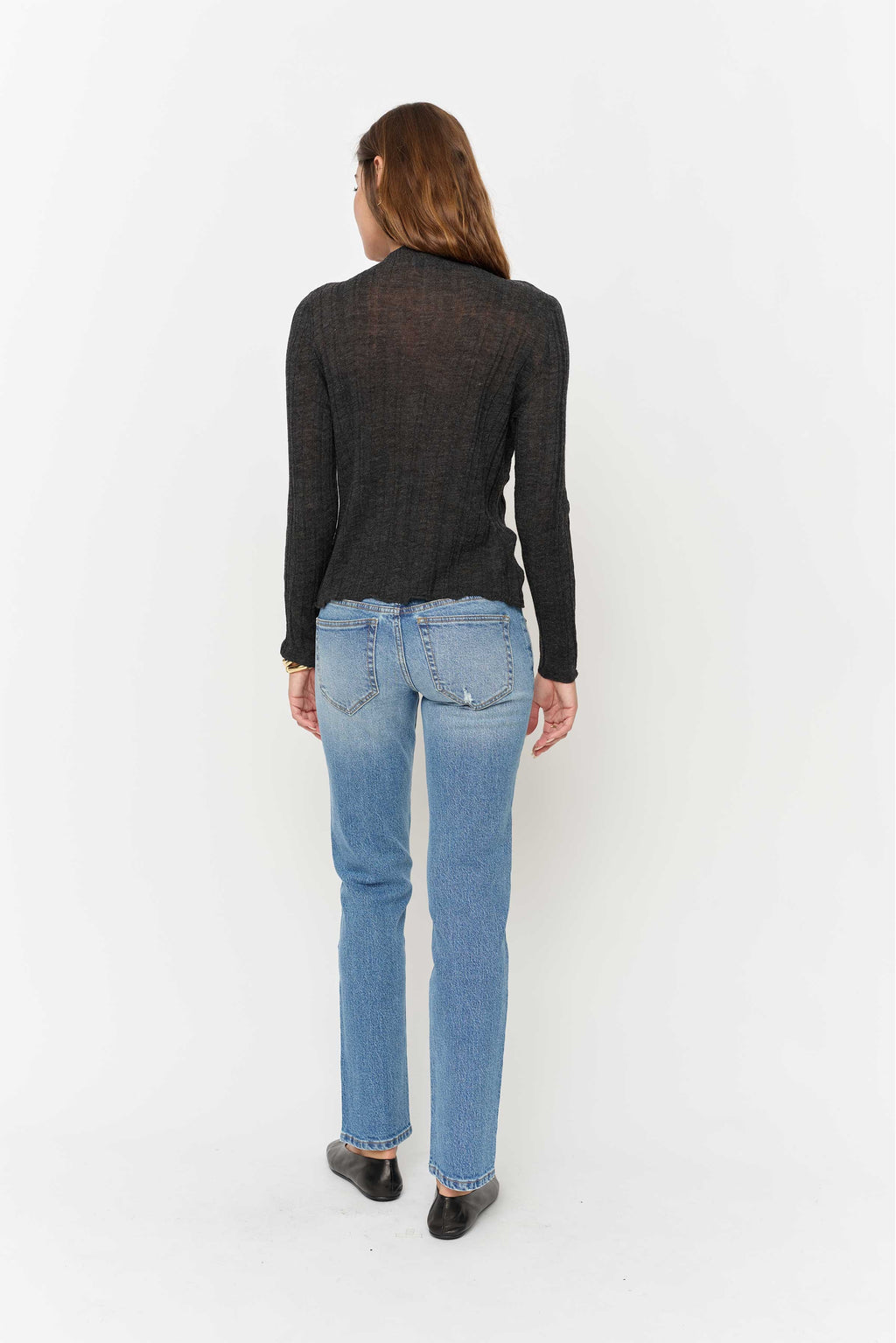 Chester Low Rise Slim Straight Classic Worn Indigo