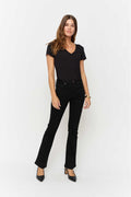 Stanley Boot Cut Mid Rise Sculpt+ Jet Black