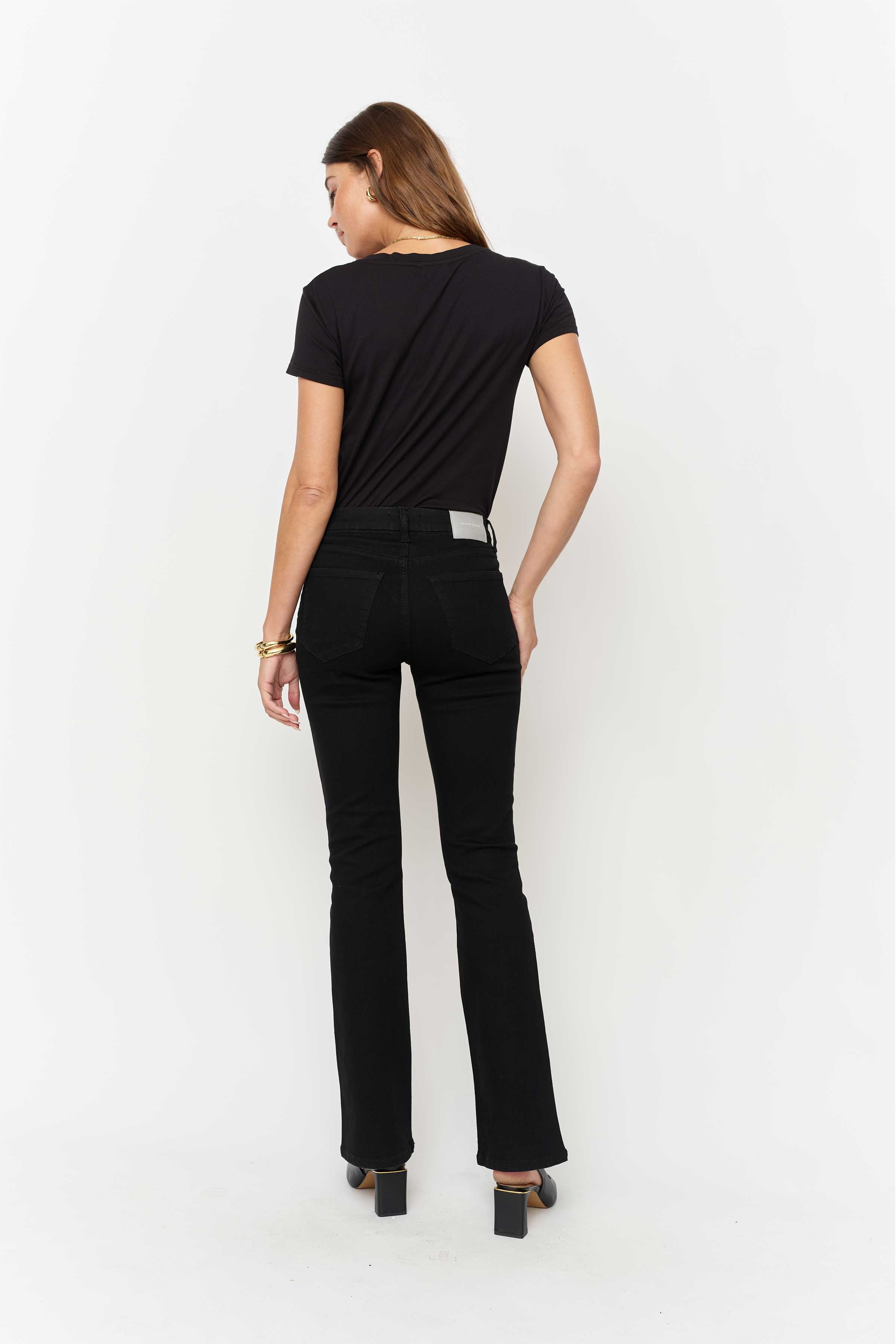 Stanley Boot Cut Mid Rise Sculpt+ Jet Black
