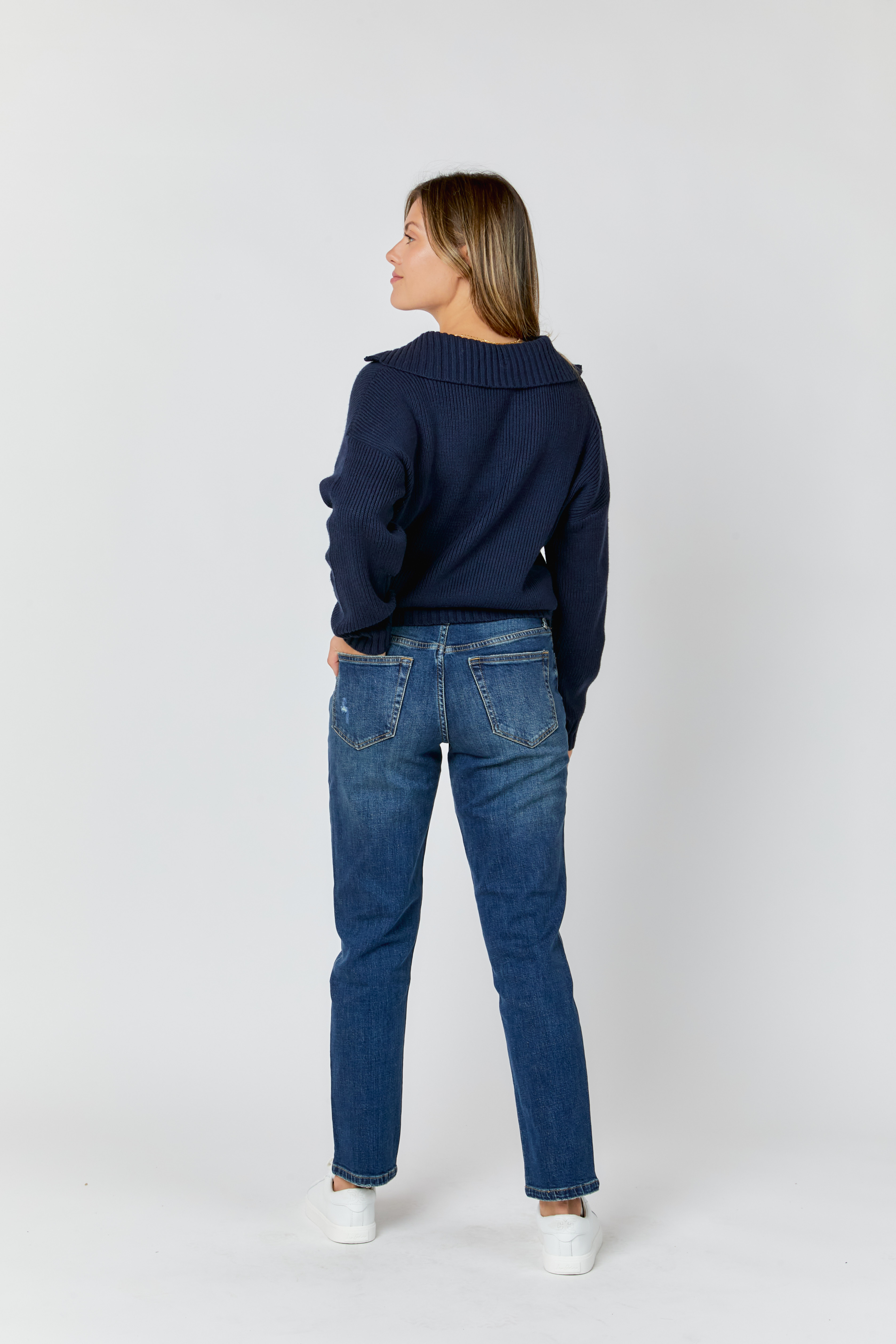 Ludlow Mid Rise Relaxed Vintage Medium Indigo