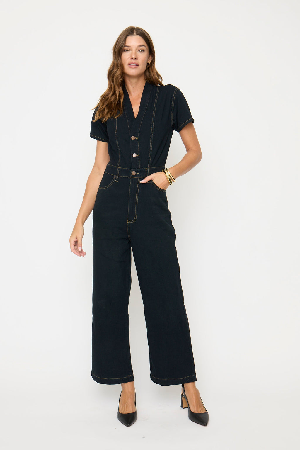 Ashby Coverall Faded Black